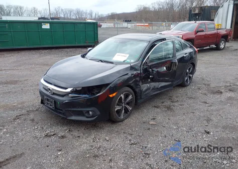 2017 Honda Civic Touring из США, поврежденный, VIN 2HGFC1F99HH653044